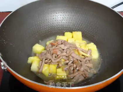Make Sweet sour pineapple step 5