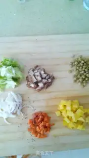 Make Pineapple rice step 4