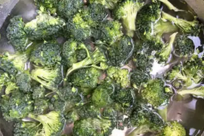 Make The broccoli step 0