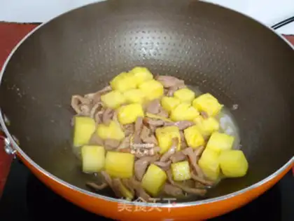 Make Sweet sour pineapple step 6