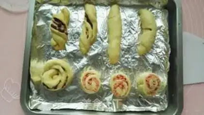 Make Cranberry milk bread step 5