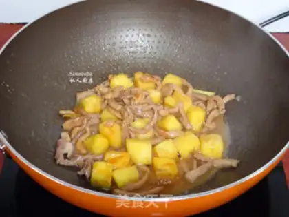 Make Sweet sour pineapple step 7