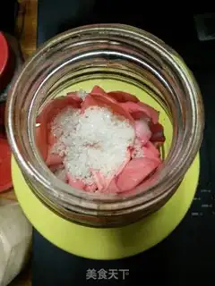 Make Rose honey step 2