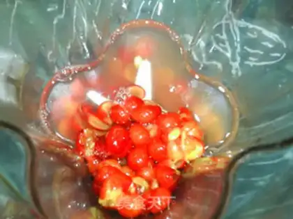 Make Cherry honey step 2