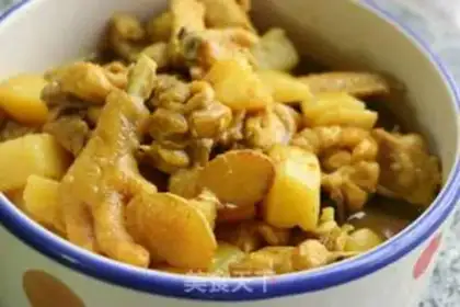 Make Potato curry chicken step 0