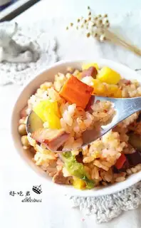 Make Pineapple rice step 16