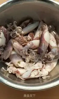Make Spicy little squid step 0