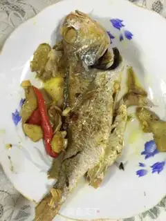 Make Roasted yellowfish step 2