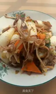 Make Spicy little squid step 6