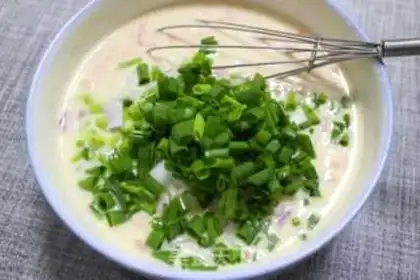 Make A salmon pancakes step 3