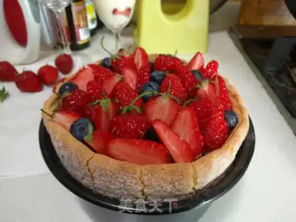 Make Strawberry Charlotte step 26