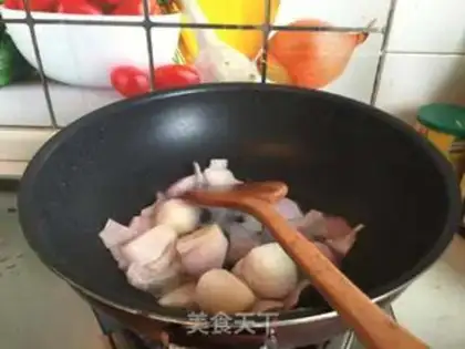 Make Curry beef rice step 3