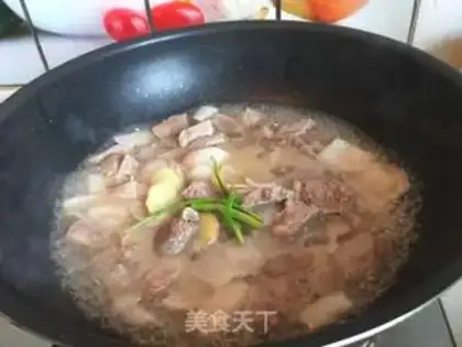 Make Curry beef rice step 5