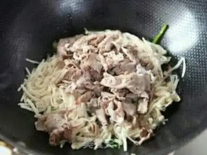 Make Golden mushrooms and fat cows step 5