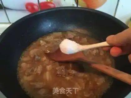 Make Curry beef rice step 10