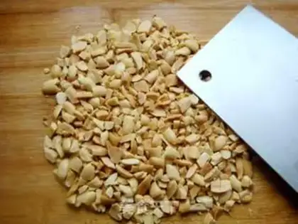 Make Peanut peaches step 4