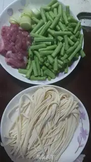 Make Bean bean noodle step 0