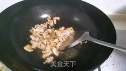 Make Bean bean noodle step 1