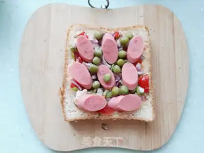 Make Toast pizza step 6