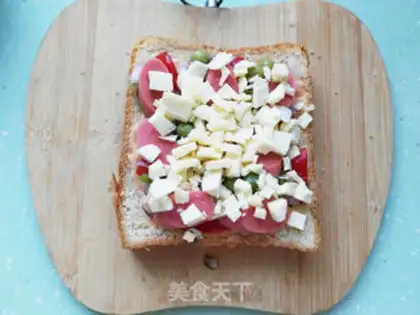 Make Toast pizza step 7