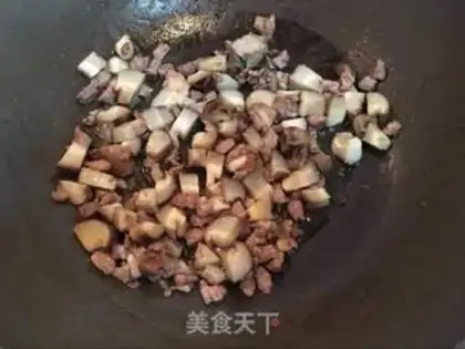 Make Fry with mushroom sauce step 3