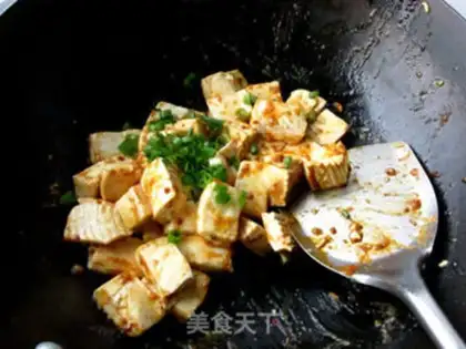 Make Crab cream tofu step 6