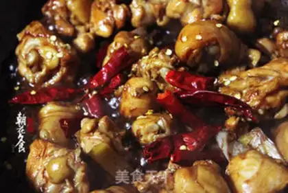 Make Xinjiang chicken step 7
