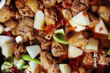Make Xinjiang chicken step 10