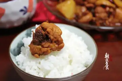 Make Xinjiang chicken step 12