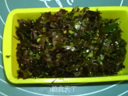 Make Leafseed oiled eggs step 1