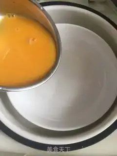Make Rice steamed eggs step 5