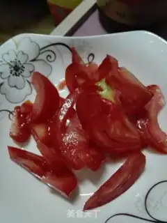 Make Tomato egg noodles step 1