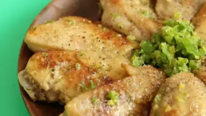 Make A pepper pepper-smoke chicken wing step 8