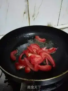 Make Tomato egg noodles step 3