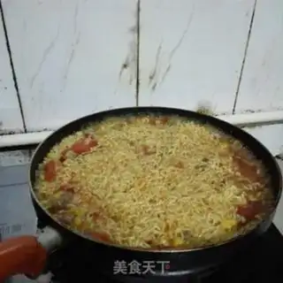 Make Tomato egg noodles step 6
