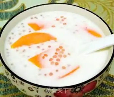 Make Mango milk Simirou step 2