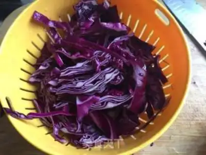 Make The blue apple soup step 1