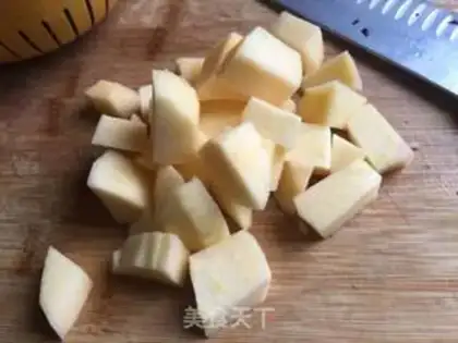 Make The blue apple soup step 2