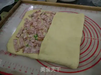 Make Bacon braid bread step 3