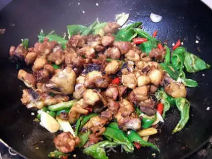 Make Spicy chicken step 5