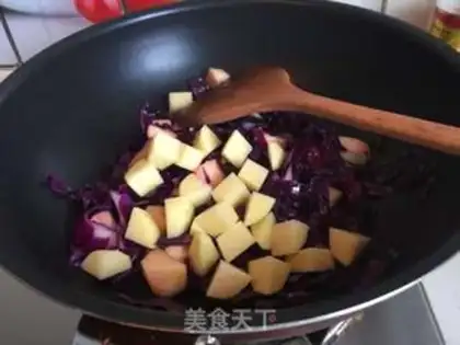 Make The blue apple soup step 5