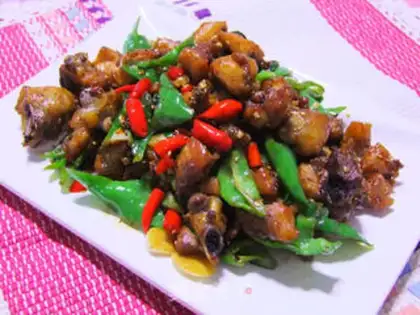 Make Spicy chicken step 6