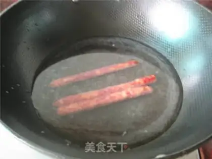 Make Four sausages step 1