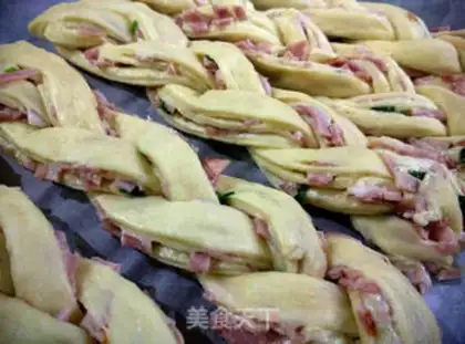Make Bacon braid bread step 8