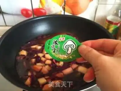 Make The blue apple soup step 8