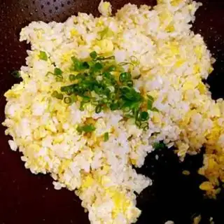 Make Egg fried rice step 5