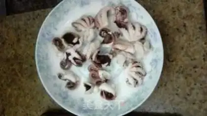 Make Squid pepper step 3