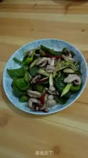 Make Squid pepper step 6