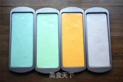 Make Rainbow cake step 7