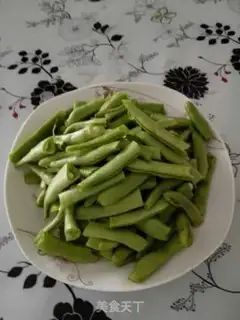Make The dry beans step 0